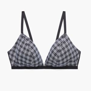Savage Fenty X Bralette C Remixed Plaid Bralette Classy Plaid 4X‎ NWT in pakg